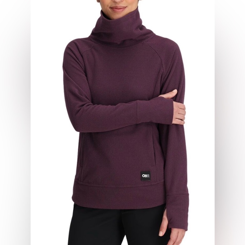 Outdoor Research Lavender Cowl Neck Sweater